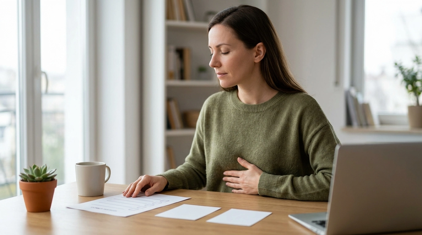 Calm Before You Choose: Printable Mindfulness Checklist